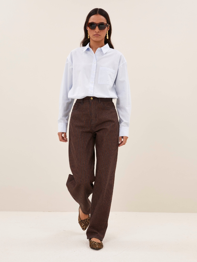 Jeans – Lew Stripe, Copper Stripe – Bild 4