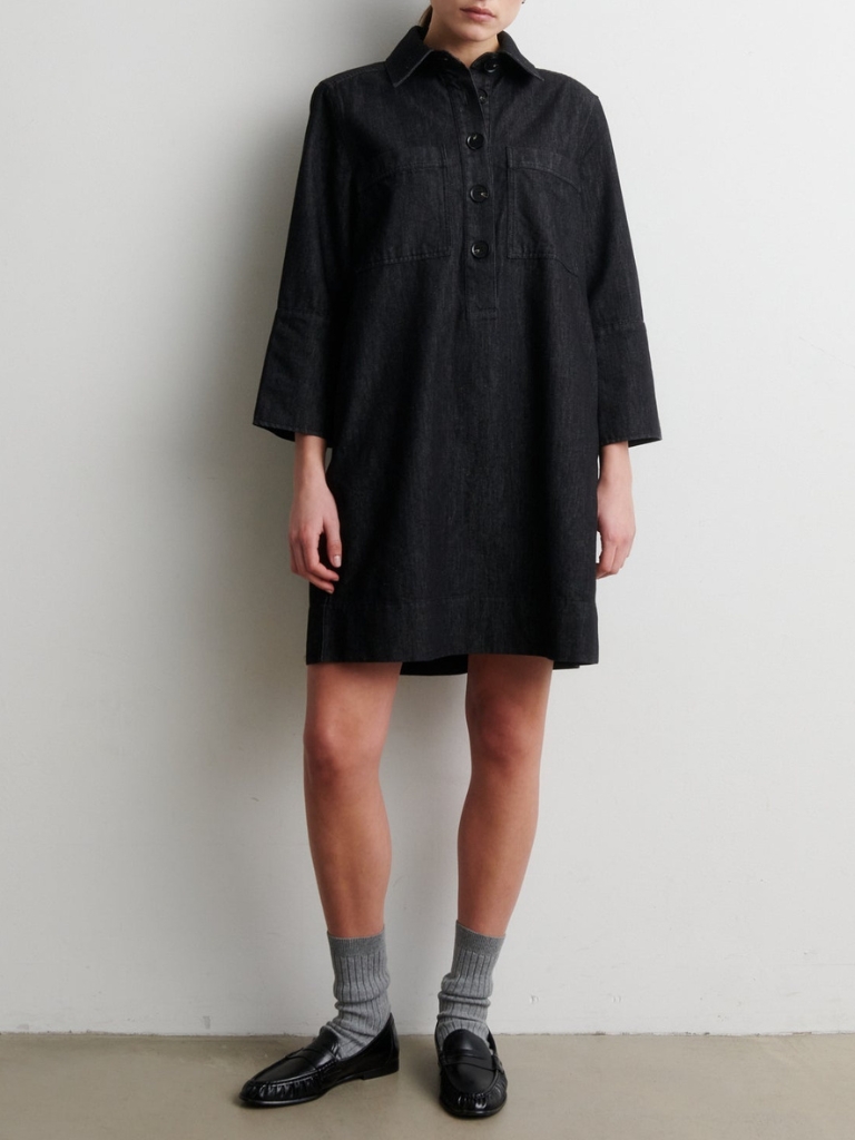Kleid - Dera Denim New Tunic Dress, Black