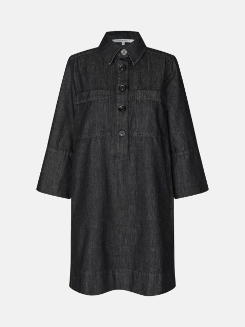 Kleid - Dera Denim New Tunic Dress, Black – Bild 3