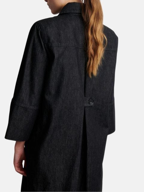 Kleid - Dera Denim New Tunic Dress, Black – Bild 6