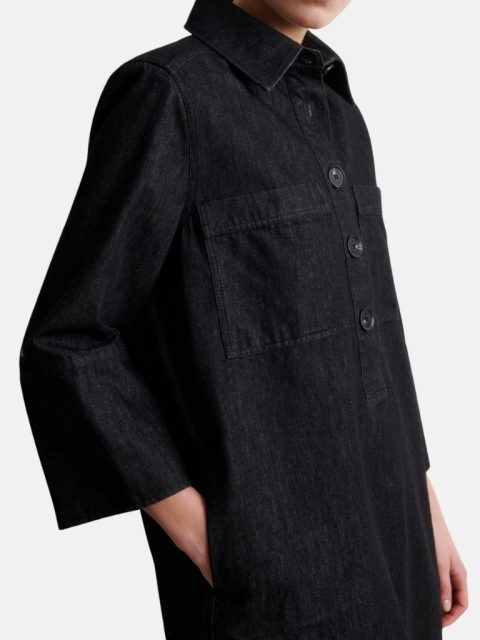 Kleid - Dera Denim New Tunic Dress, Black – Bild 5
