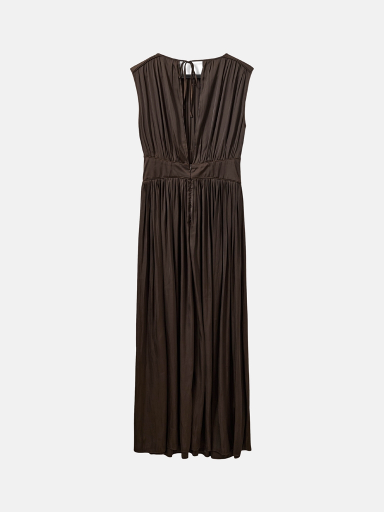 Kleid - LINSW Maxi Dress, Intense Brown – Bild 5