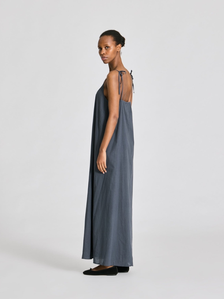 Kleid - Lea Voile, Denim Blue – Bild 3