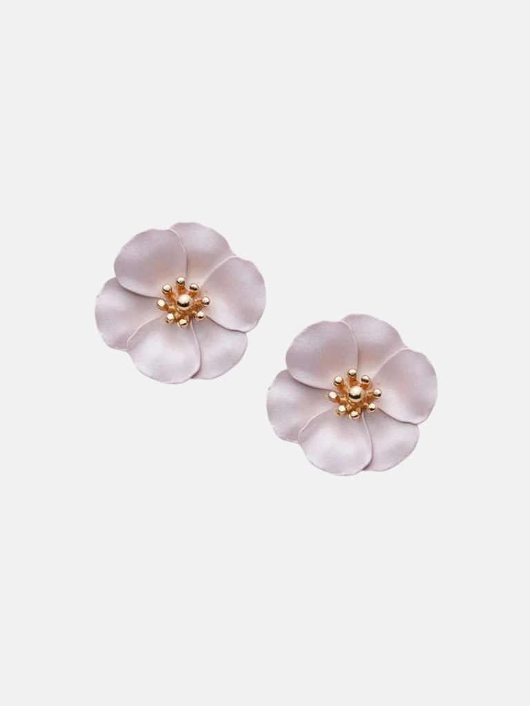 Ohrringe - Flower Small, Pearl Pink