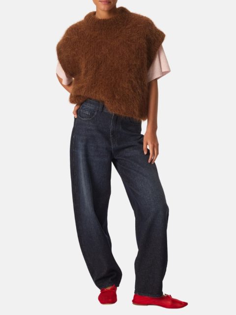Alternative view of Pullover - Alize, Cognac Chiné