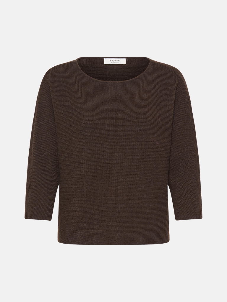 Pullover - BYMINJA Bat Jumper, Java Melange