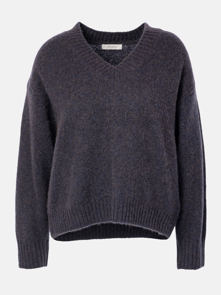JcSophie Pullover Perlette in Dark Blue Melange