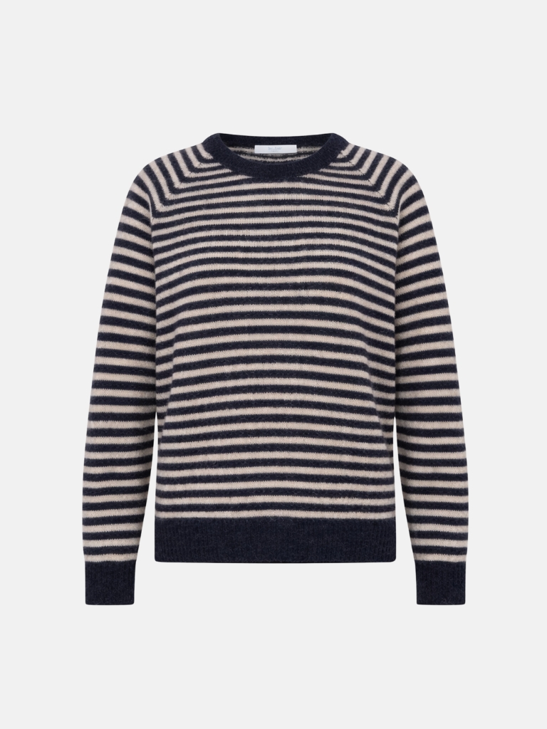 Pullover - Sally Stripe, Midnight Marine – Bild 3