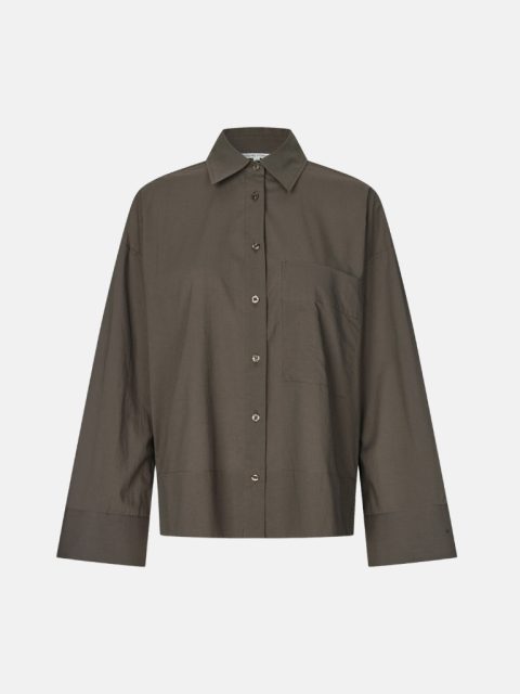 Shirt - Lanna, Black Olive
