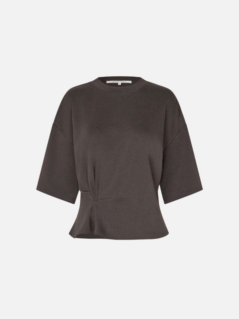 Shirt - Missouri Tee, Dark Brown Melange