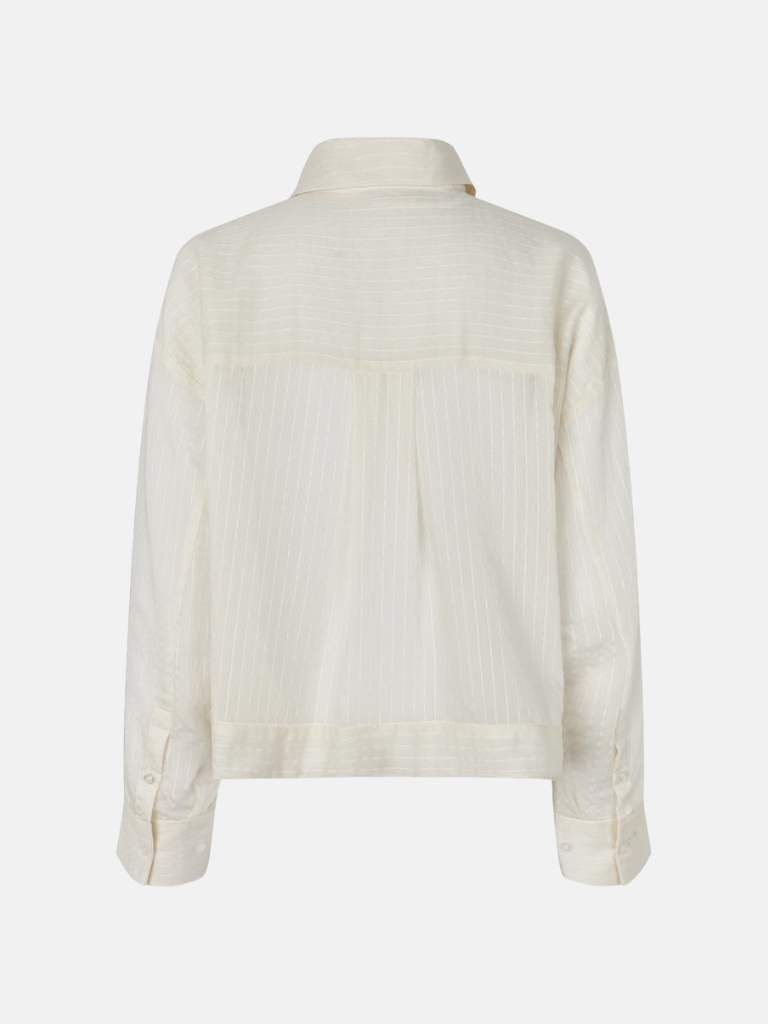 Bluse - Valaia, Egret – Bild 2