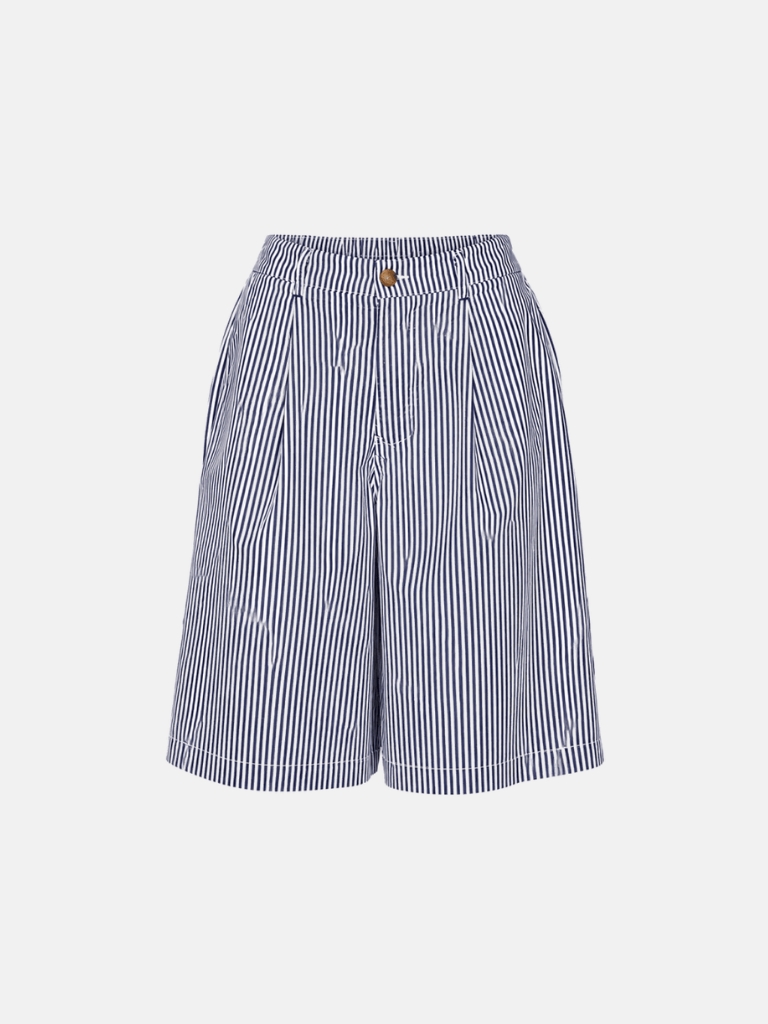 Amaze Cph - Shorts - Saga Stripe, Navy