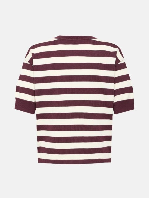 Alternative view of T-Shirts - BYMMORLA, Fig/Birch Stripe