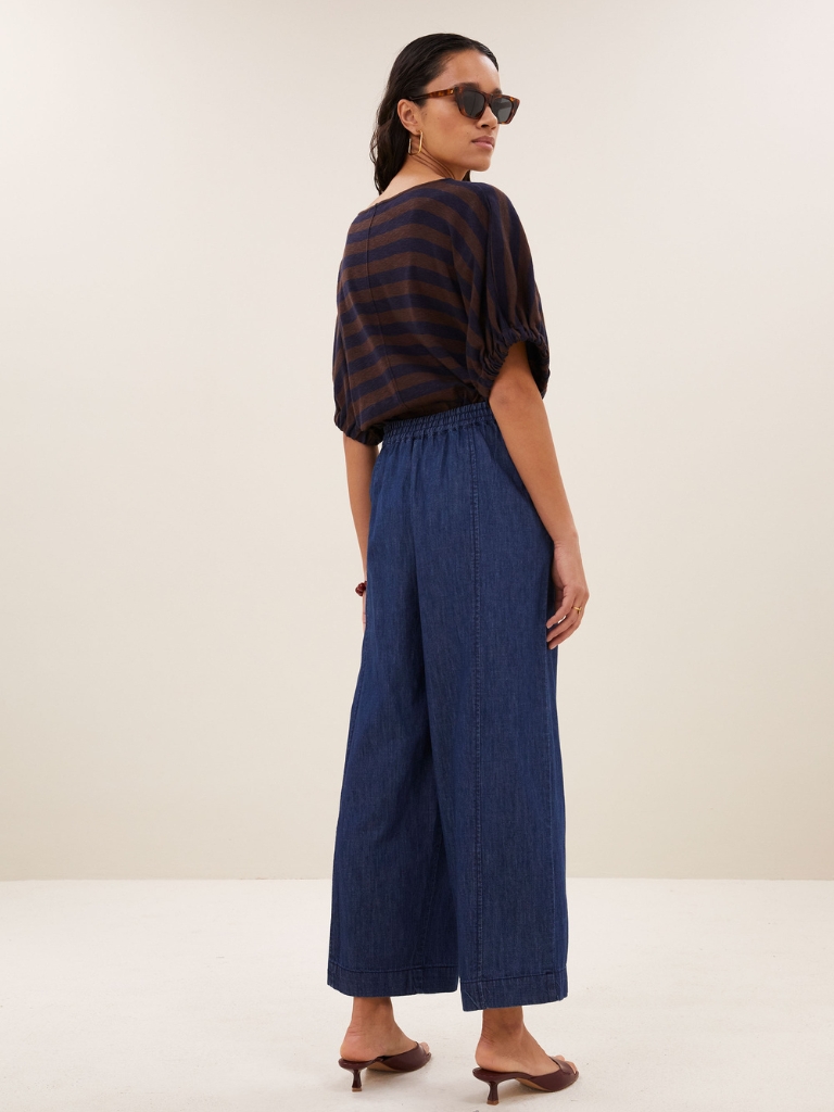 Shirt - Merle Big Stripe, Coffee Bean – Bild 4