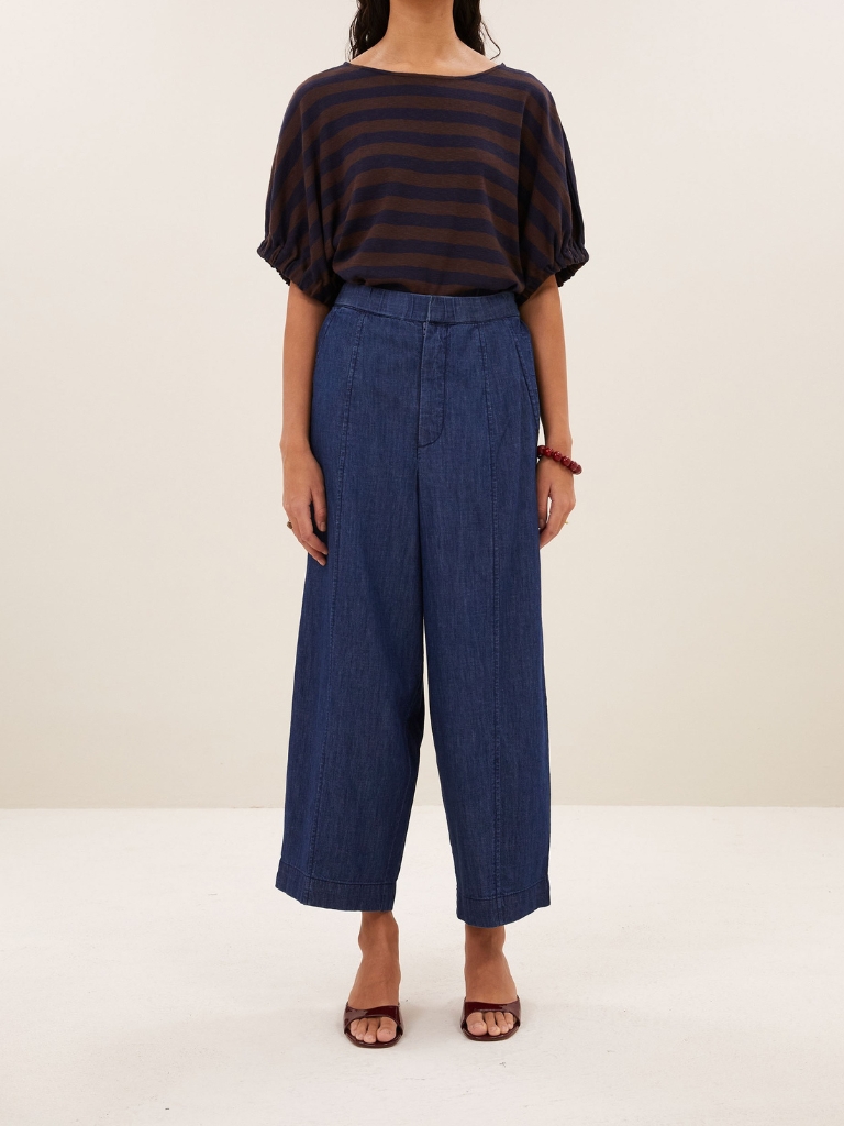 Shirt - Merle Big Stripe, Coffee Bean – Bild 6