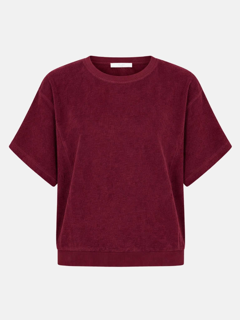 Top - Nuki Slub, Burgundy Crush – Bild 3