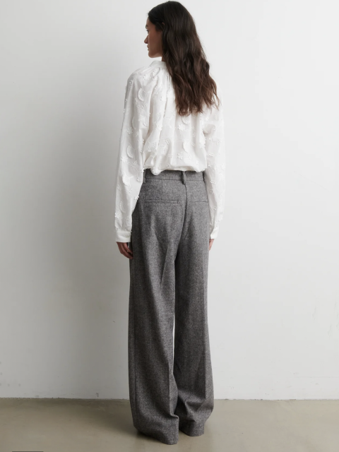 Bluse - Rosalil, Bright White – Bild 6