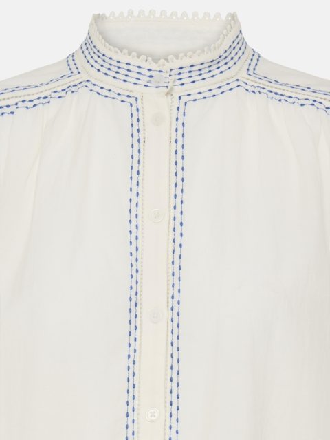 Bluse - Byharuka, Marshmallow – Bild 3