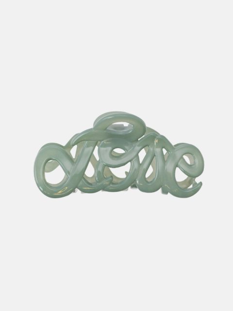 Haarspange - Love 8cm, Water Green