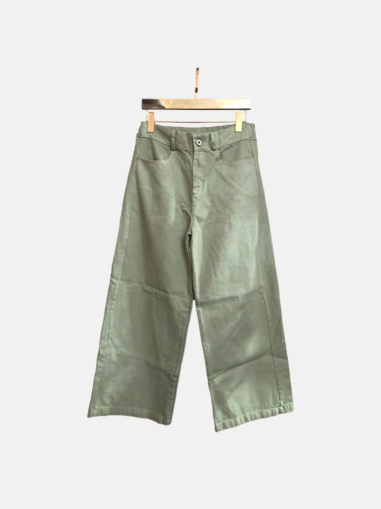 Hose - Baumwolle green