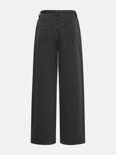 Alternative view of Jeans - Bykimu Belt Jeans 3, Black Denim