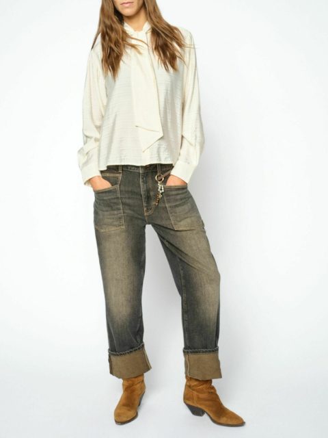 Jeans – MMRachel Kyoto Jeans, Grey – Bild 4