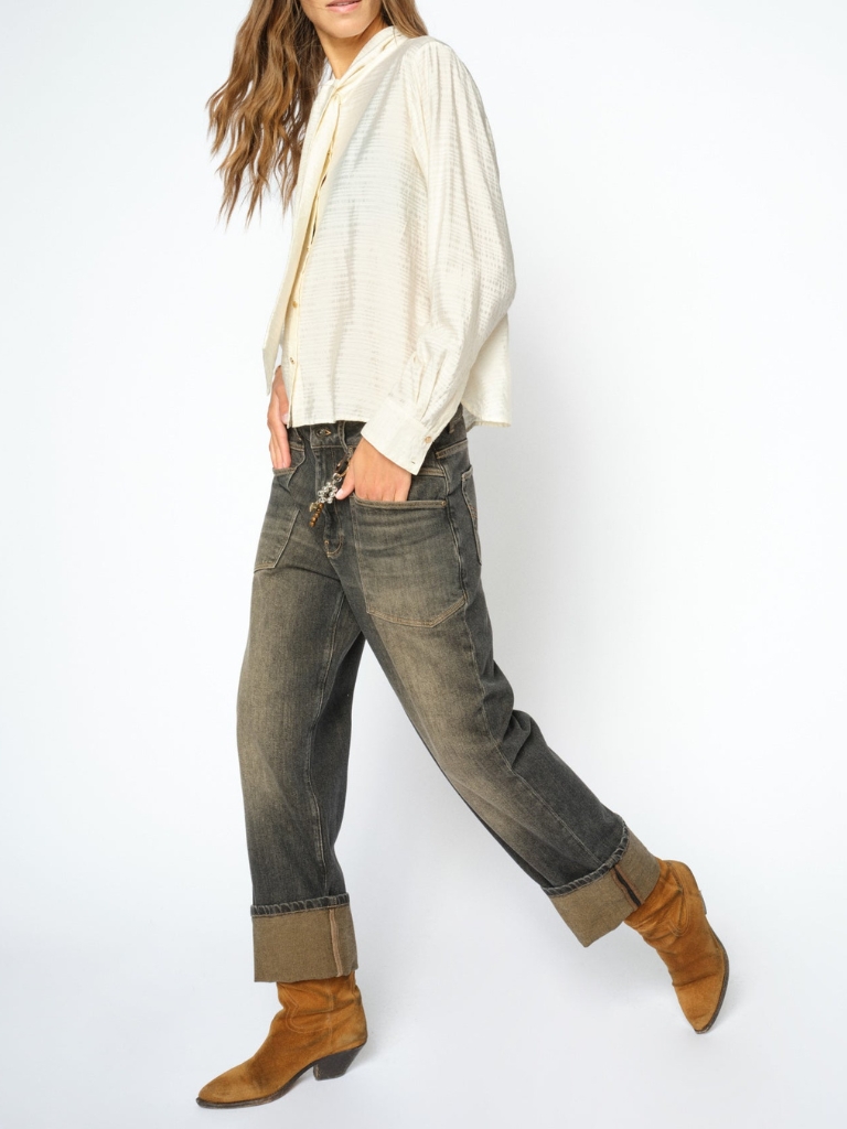 Jeans – MMRachel Kyoto Jeans, Grey – Bild 5