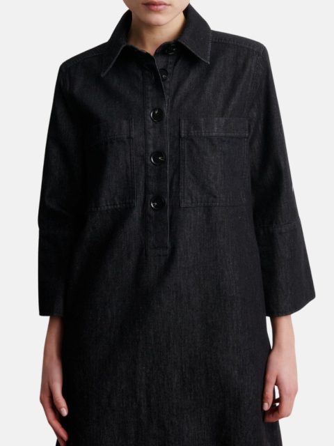 Kleid - Dera Denim New Tunic Dress, Black