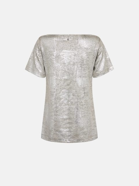 Alternative view of T-Shirt - MMNiva O-SS Metallic, Silver
