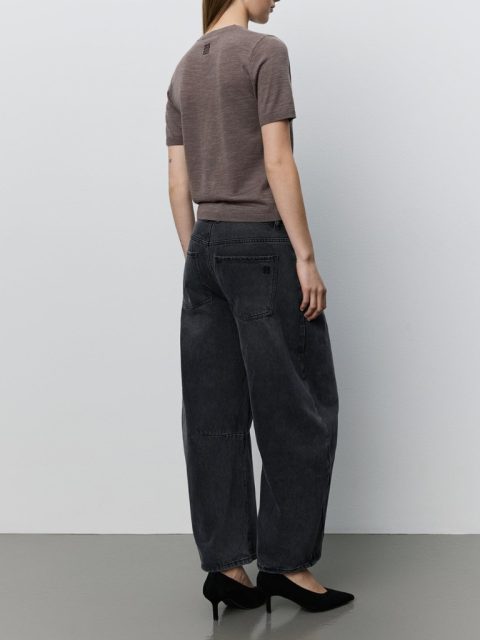 Alternative view of Pullover - Sorellasw Short Sleeve, Brown Melange