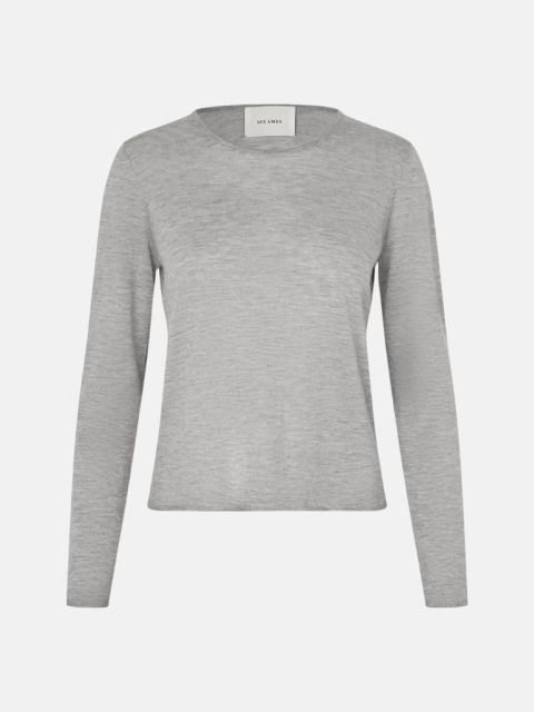 Pullover - Annia Sweater, Titanium Grey Mel – Bild 3