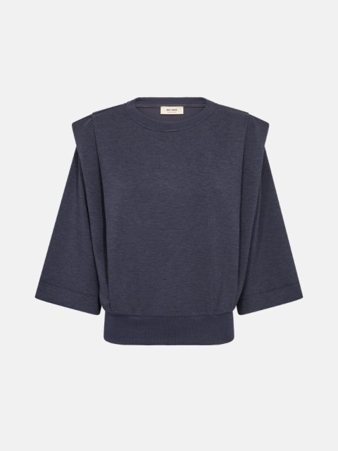 Sweatshirt – MMMae O-3/4 Sleeve, Salute Navy