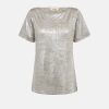 T-Shirt - MMNiva O-SS Metallic, Silver