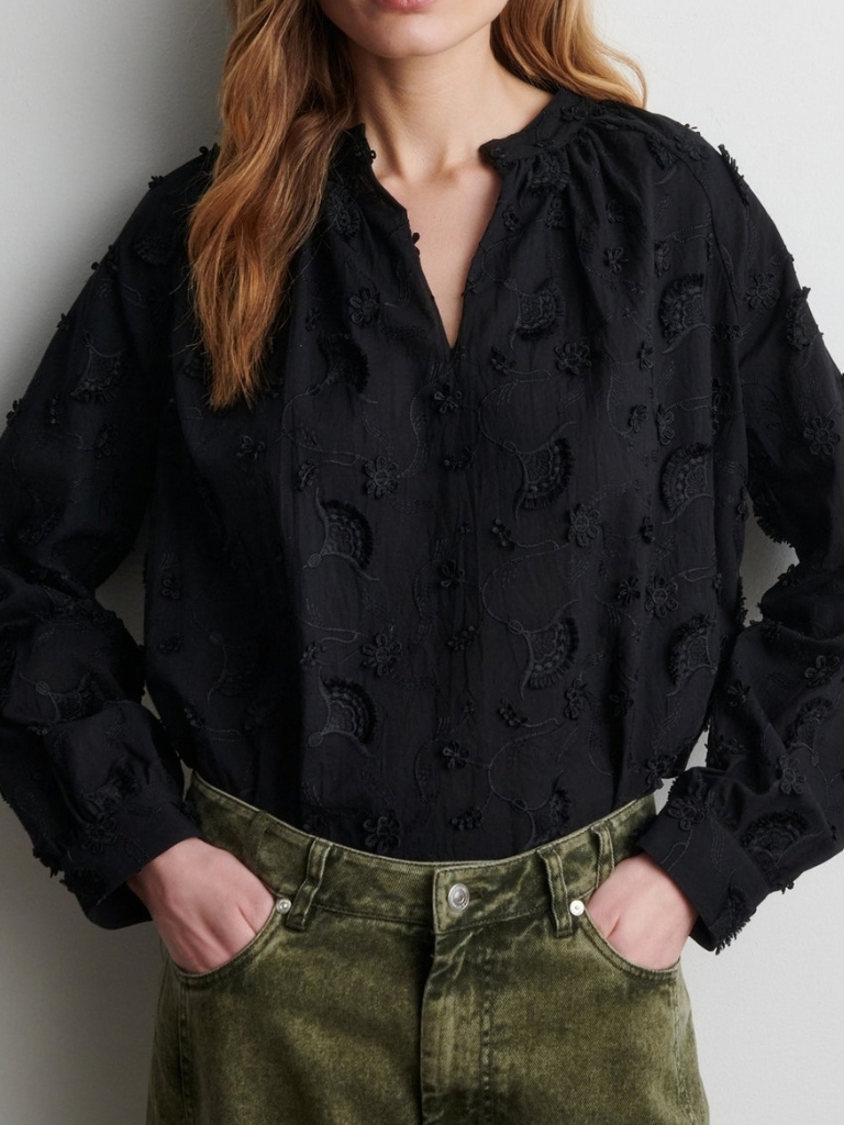 Bluse - Rosalil, Black – Bild 7