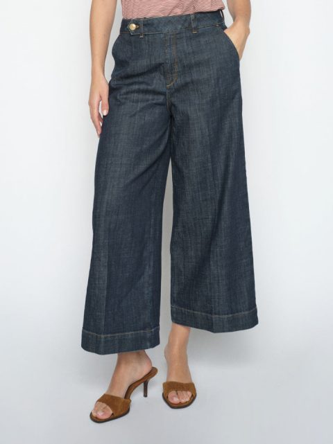 Jeans - MMBantry Nippon Cropped, Dark Blue