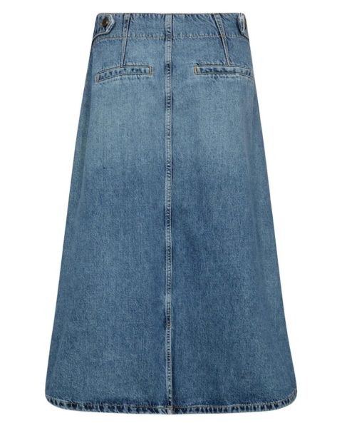 Rock - MMLeala Denim Skirt, Mid Blue – Bild 5