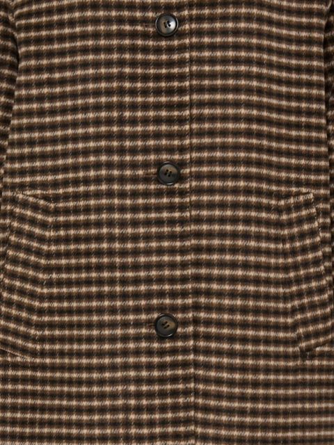 Mantel - BYCAMIO Coat, Olive Night Check Green – Bild 8