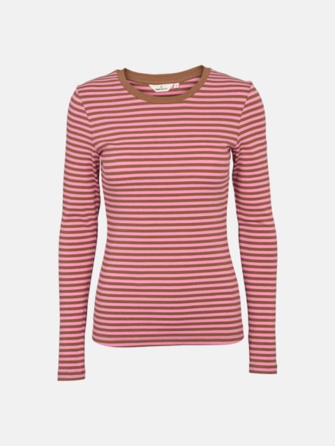 Shirt - Ludmilla LS Tee, Cashmere Rose / Nuthatch – Bild 5