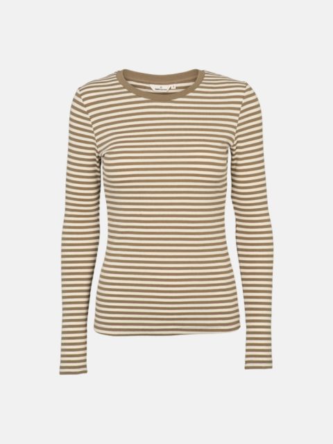 Shirt - Ludmilla LS Tee, Covert Garden / Birch – Bild 5