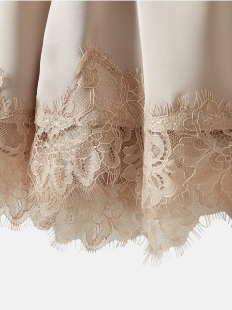 Shorts - Vadasw Lace Detailed, Feather Gray – Bild 2