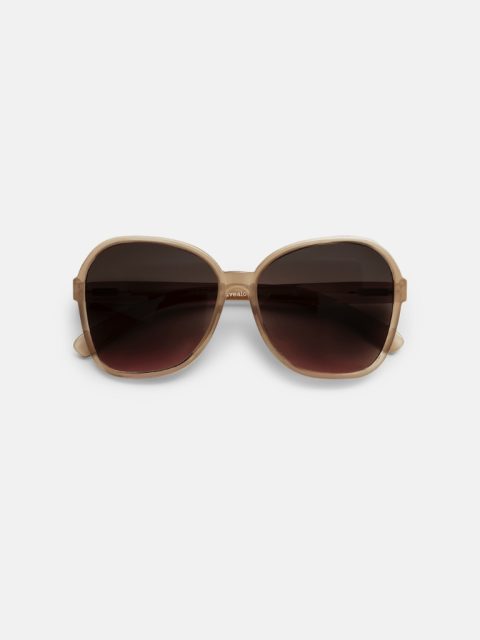 Sonnenbrille - Butterfly, Beige