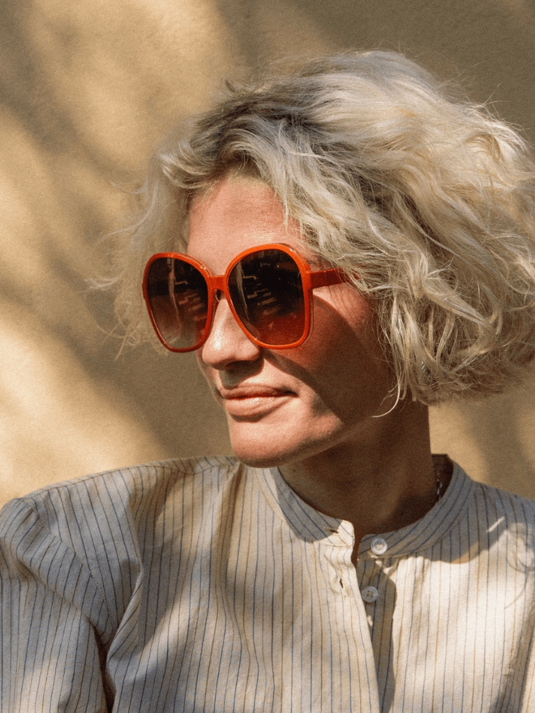 Sonnenbrille - Butterfly, Burnt Orange – Bild 2