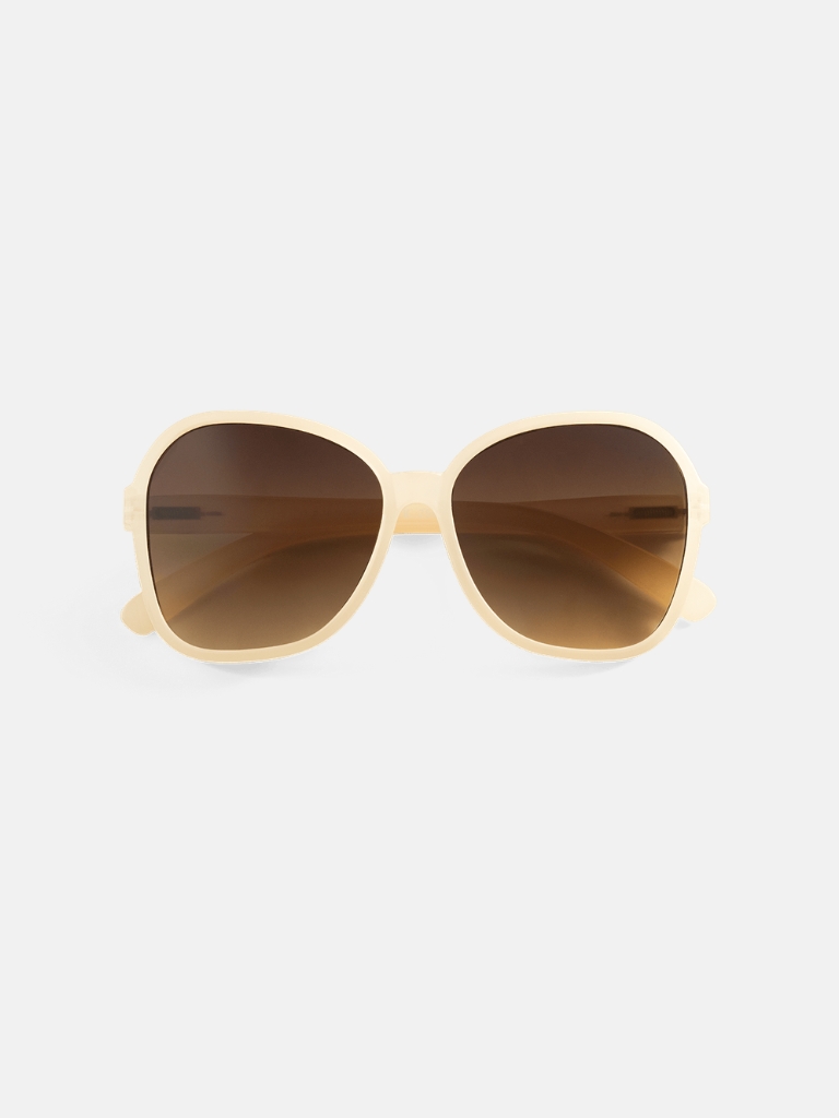 Sonnenbrille - Butterfly, Cream
