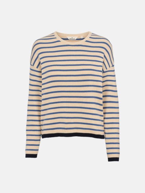 Pullover - Sweater Lila, Dutch Blue / Birch – Bild 5