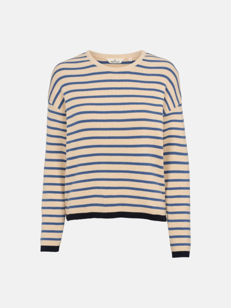 Pullover - Sweater Lila, Dutch Blue / Birch – Bild 5
