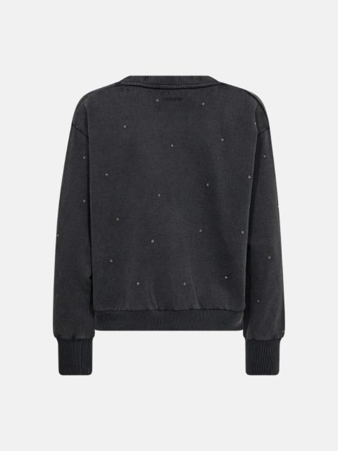 Sweatshirt - MMCosette Stud, Thunderstorm – Bild 3