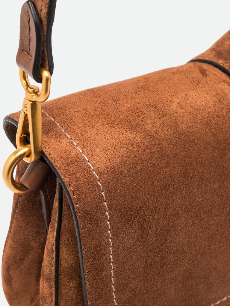 Tasche - Helena Round, Cognac – Bild 4