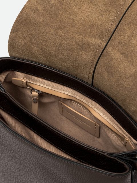 Tasche - Helena Round Medium, Espresso – Bild 5