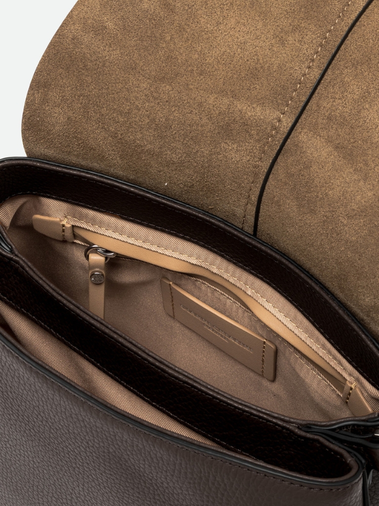 Tasche - Helena Round Medium, Espresso – Bild 5