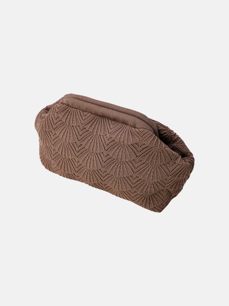 Pico Tasche Shelly Clutch Bag in Brown